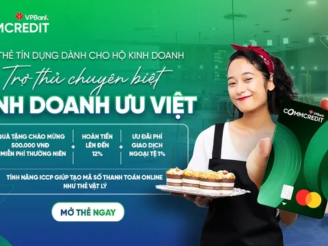 VPBank tiên phong cung cấp thẻ tín dụng “đo ni đóng giày” cho hộ kinh doanh