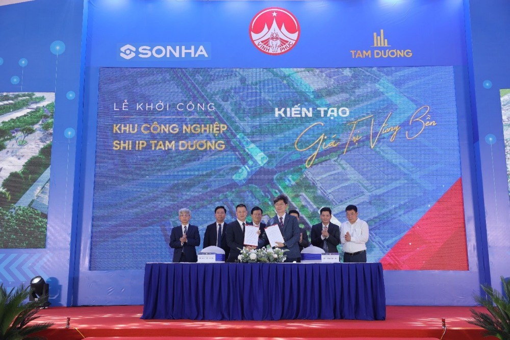 Khởi công Khu công nghiệp SHI IP Tam Dương do Tập đoàn Sơn Hà làm chủ đầu tư