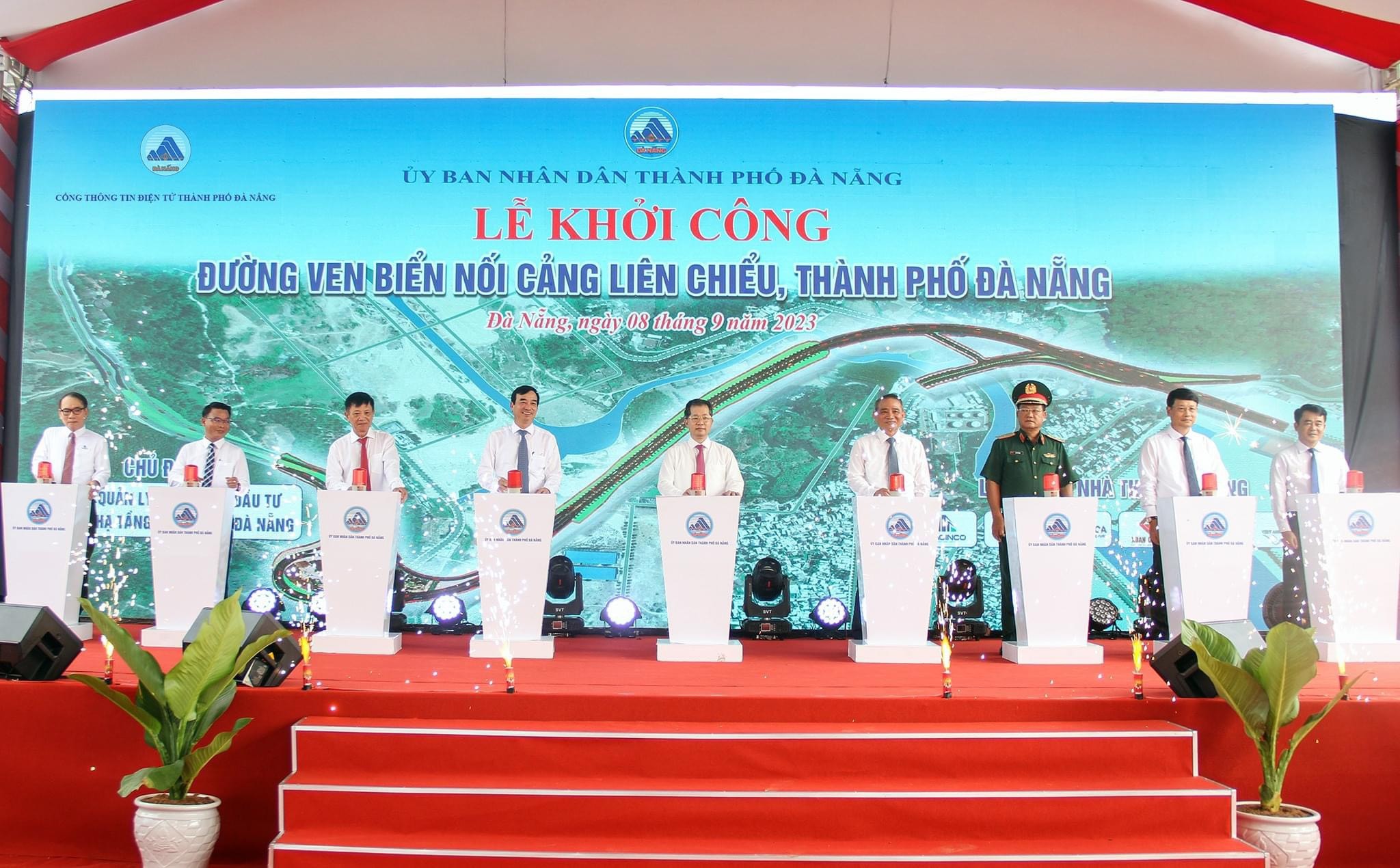 Đà Nẵng: Khởi công dự án đường ven biển nối cảng Liên Chiểu hơn 1.203 tỷ đồng