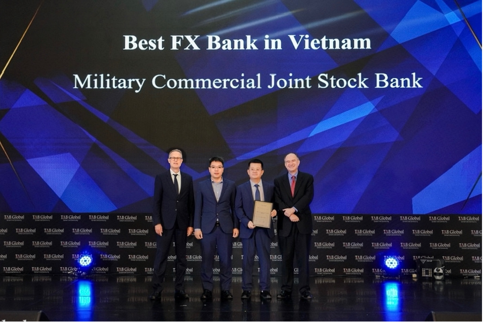 MB hai năm liên tiếp nhận danh hiệu “Ngân hàng ngoại hối tốt nhất Việt Nam” từ The Asian Banker