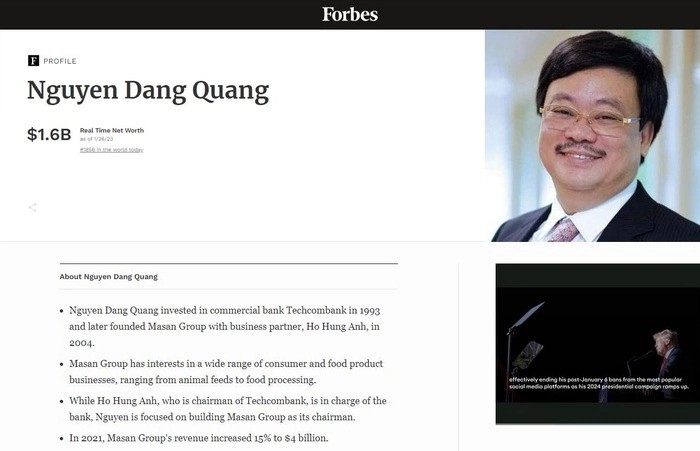 Doanh nhân tuổi Mão: Chủ tịch Masan Nguyễn Đăng Quang, từ buôn mỳ gói đến tỷ phú USD