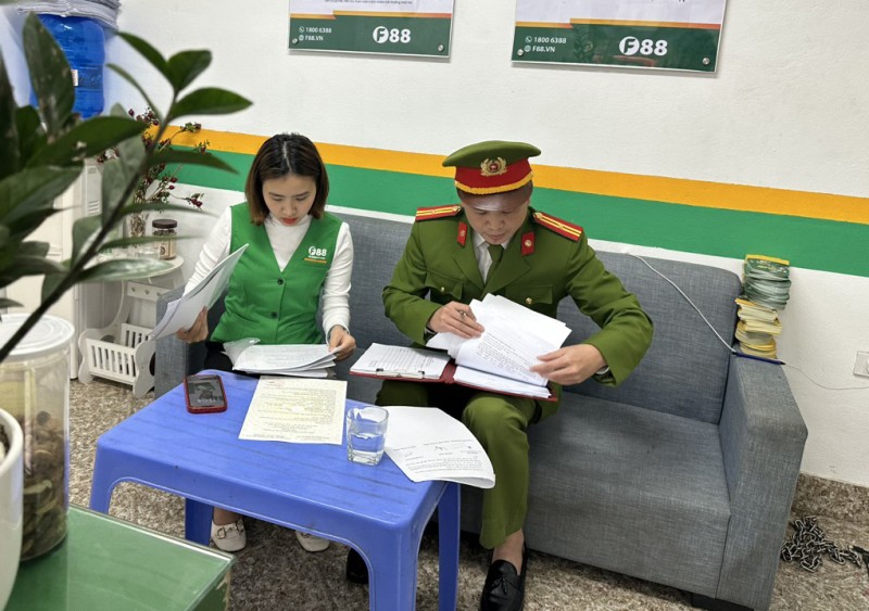 Nhiều điểm kinh doanh của Công ty Cổ phần Kinh doanh F88 tại Thanh Hóa bị phạt