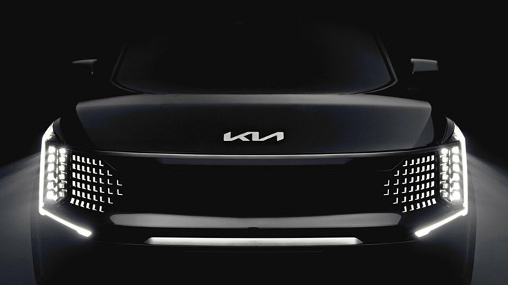 KIA hé lộ những hình ảnh đầu tiên về xe điện EV9