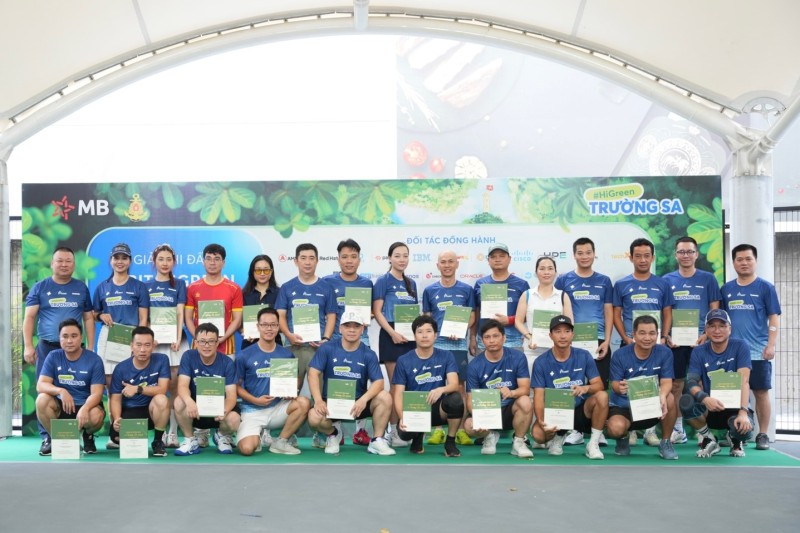 Giải Pickleball thiện nguyện gây quỹ HiGreen 'Vì Trường Sa xanh' thu hút cộng đồng công nghệ