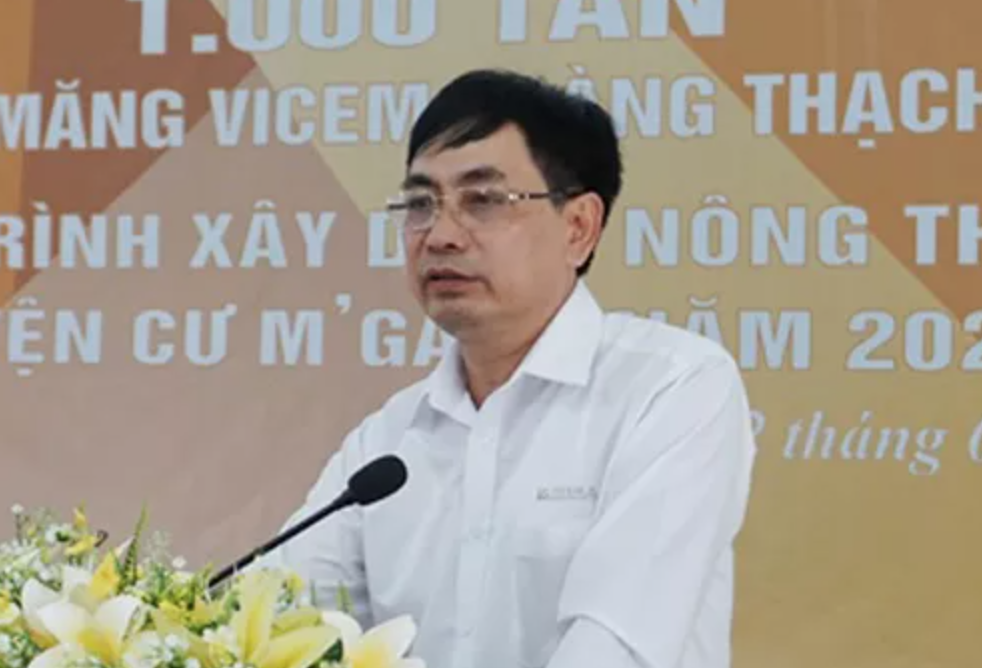 Bắt tạm giam Chủ tịch HĐTV Xi măng Vicem Hoàng Thạch