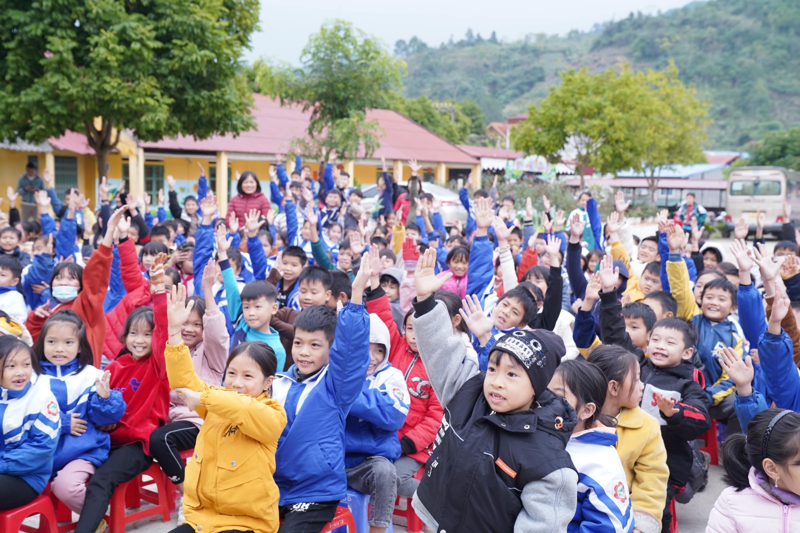 Ngày hội "Em yêu STEM" tại Trường Tiểu học Bản Lầu, Lào Cai