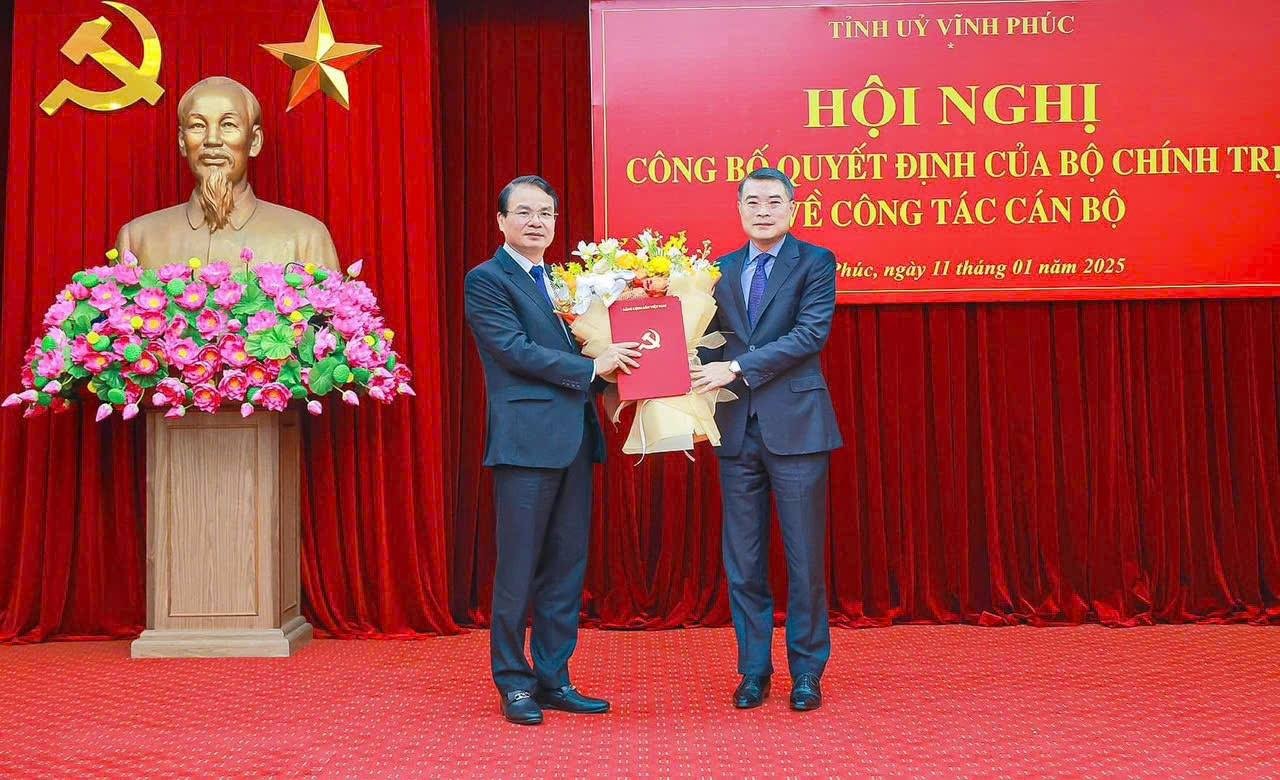 Ông Đặng Xuân Phong làm Bí thư Tỉnh ủy Vĩnh Phúc