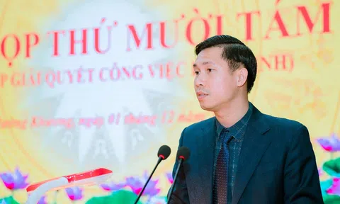 Ông Nguyễn Trọng Huân, Phó Bí thư Huyện uỷ trúng cử chức vụ Chủ tịch UBND huyện Mường Khương, khoá XVIII, nhiệm kỳ 2021-2026